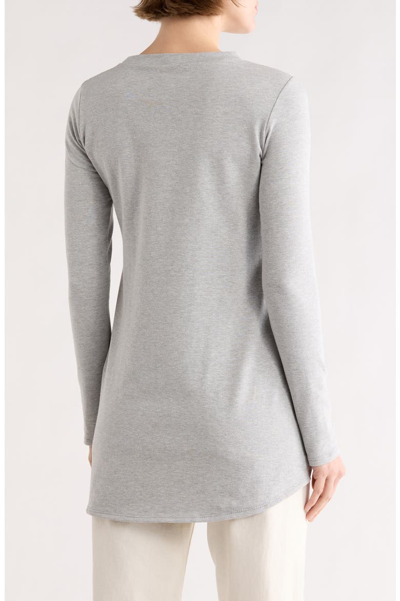 Long Sleeve Cross Hem Top, Alternate, color, MOONSTRUCK