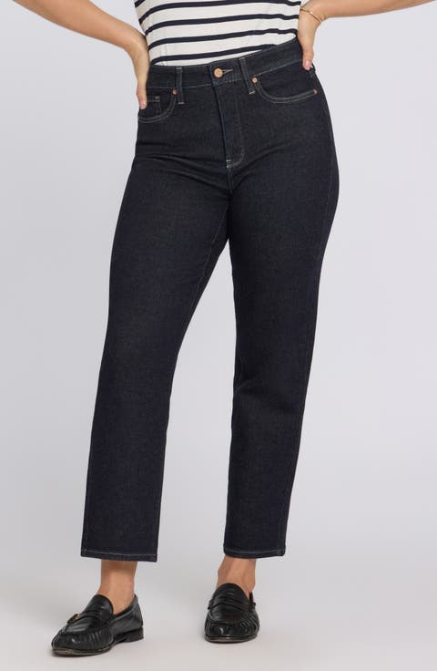 Kasey Ankle Stovepipe Jeans (Morningtides)
