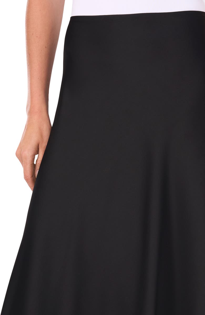 CeCe Bias Cut Satin Midi Skirt, Alternate, color,