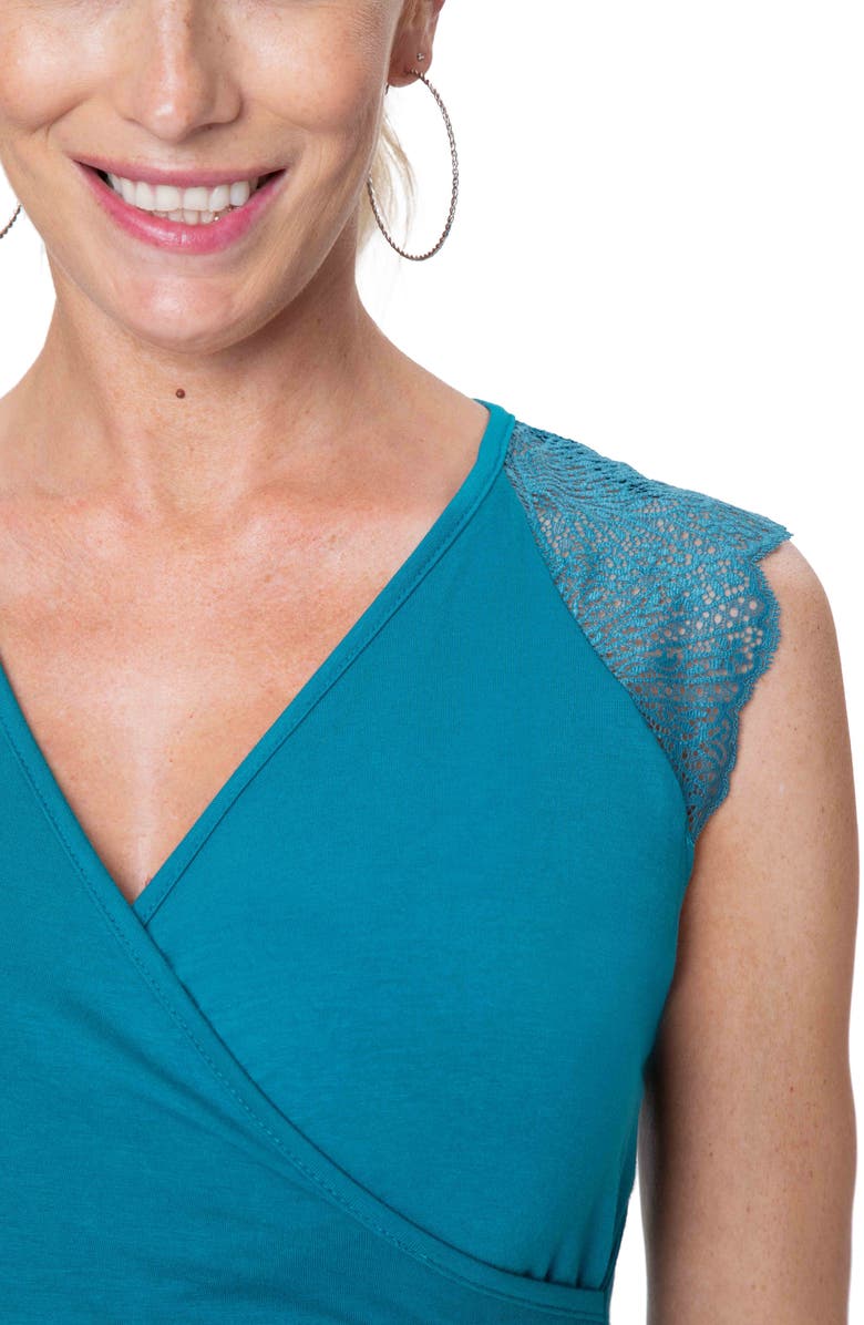 Stowaway Collection Chelsea Maternity/Nursing Tank, Alternate, color, 