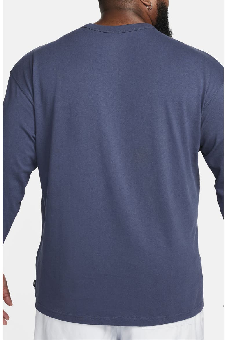 Sportswear Premium Essentials Long Sleeve T-Shirt, Alternate, color, 437 THUNDER BLUE