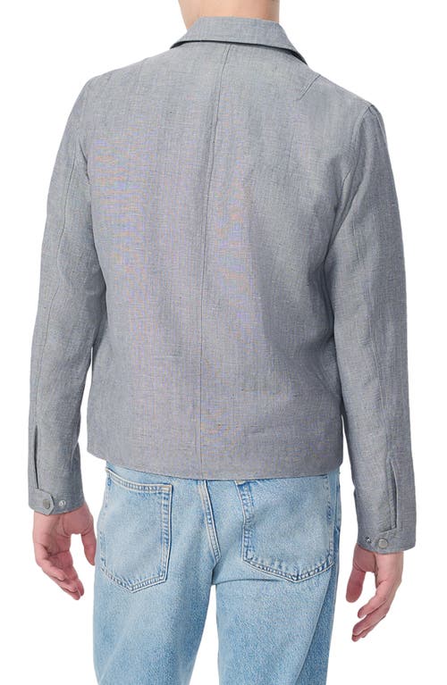 Rag & Bone Melrose Donegal Wool Blend Zip Jacket