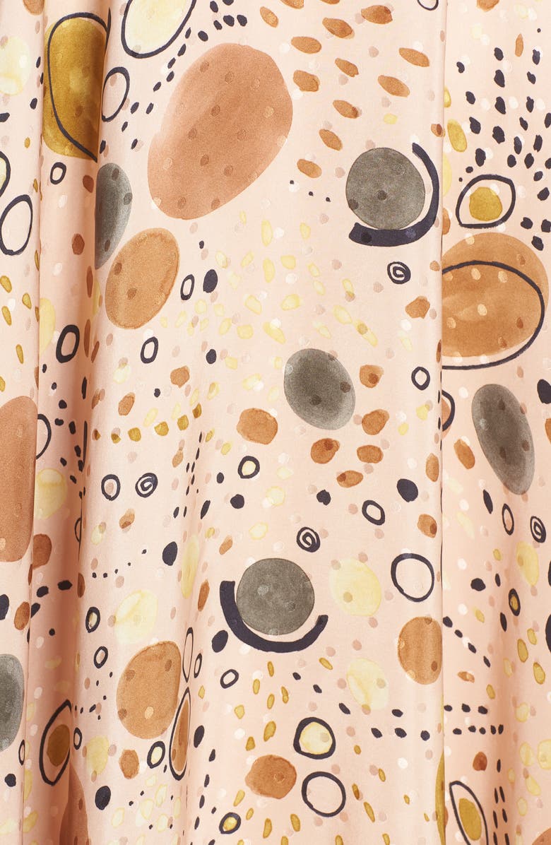 Lafayette 148 New York Ambria Print Silk Maxi Skirt, Alternate, color, 