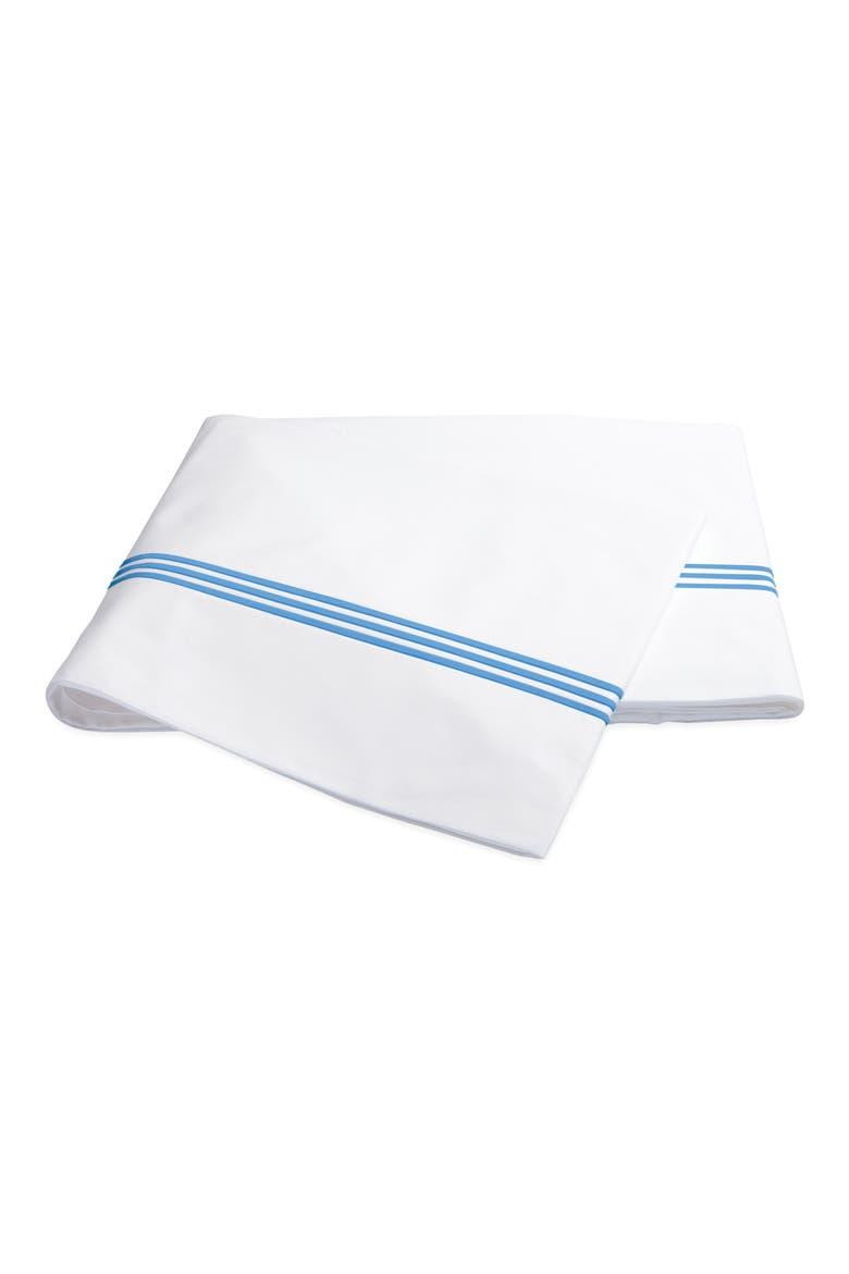 Bel Tempo Flat Sheet, Main, color, OCEAN