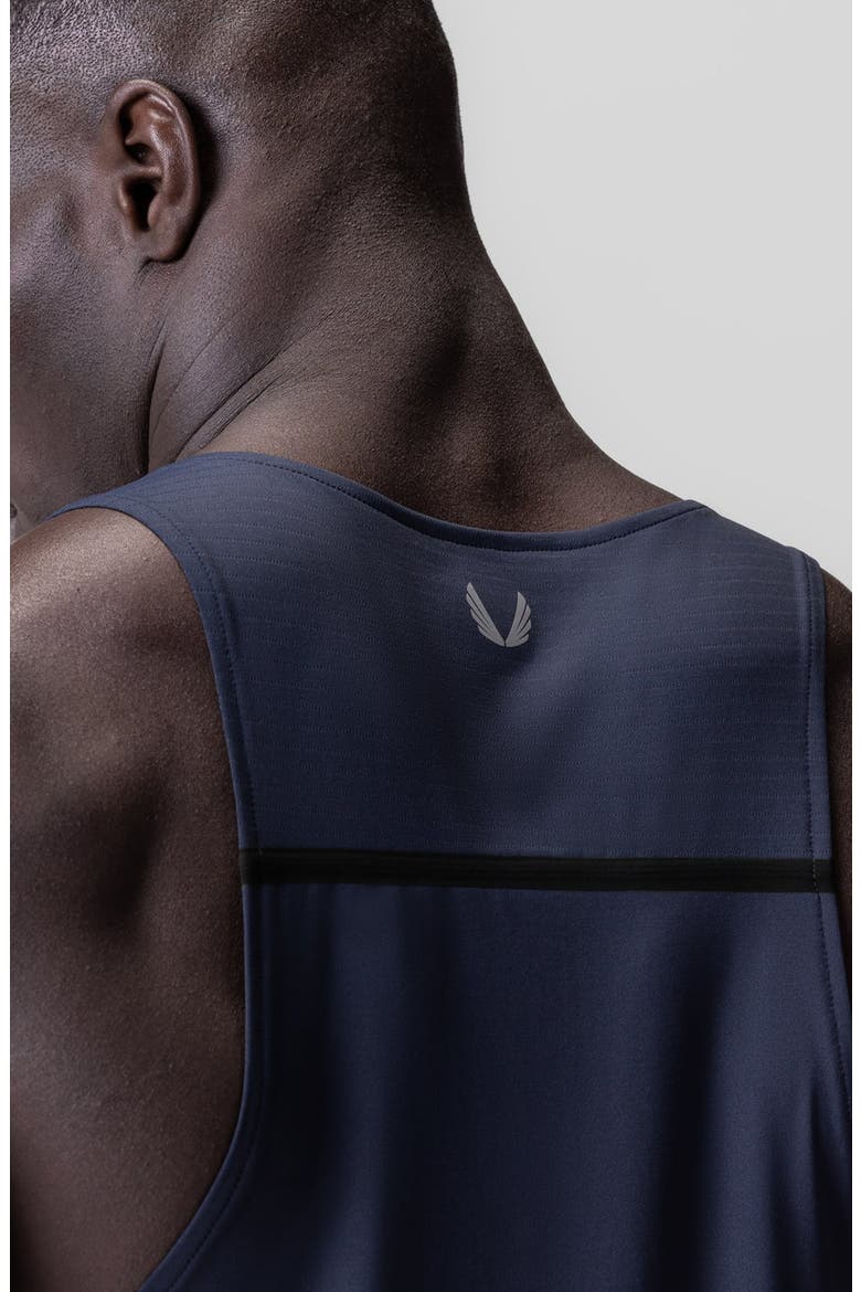 3D Lite 2.0 Lycra Pro Singlet, Alternate, color, Navy