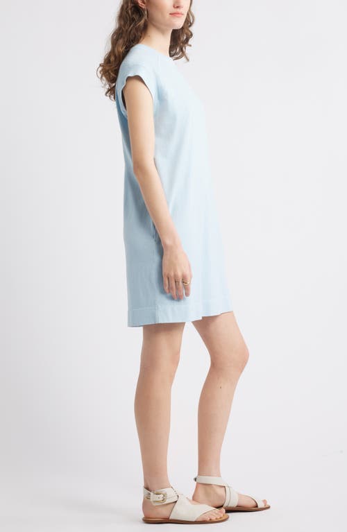 TREASURE & BOND TREASURE & BOND RAGLAN SLEEVE COTTON MINIDRESS 