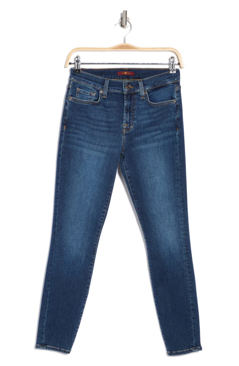 7 For All Mankind Gwenevere Ankle Jeans, Alternate, color,