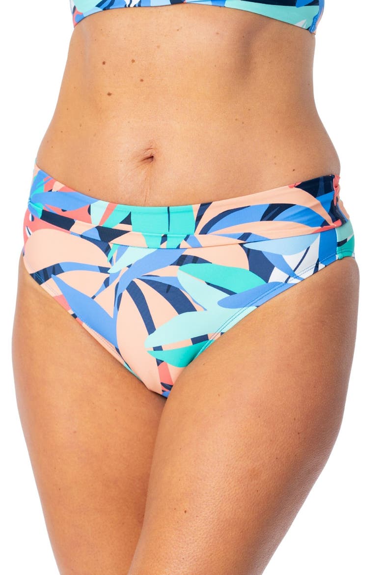 Barbara Convertible Bikini Bottoms, Alternate, color, PANTHEON BLUE