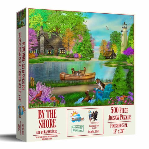 By the Shore 500 piece Jigsaw Puzzle for Adults