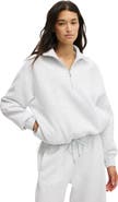 COTTON ON BODY Women's Active Plush Half Zip Sweatshirt