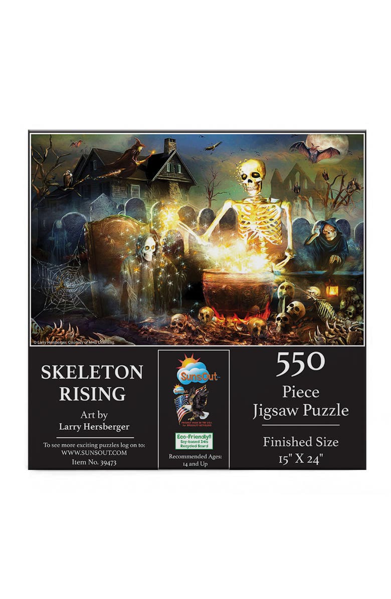 Sunsout Skeletons Rising 550 piece Jigsaw Puzzle for Adults, Alternate, color, Multicolor