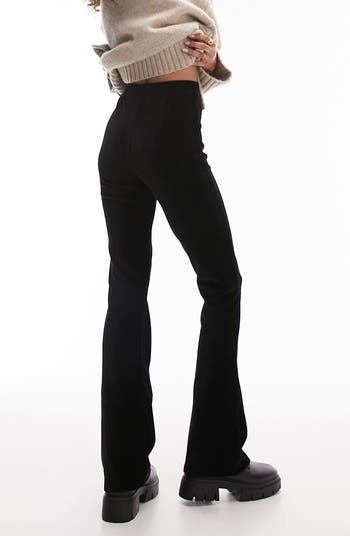 Flare Corduroy Pull-On Pants