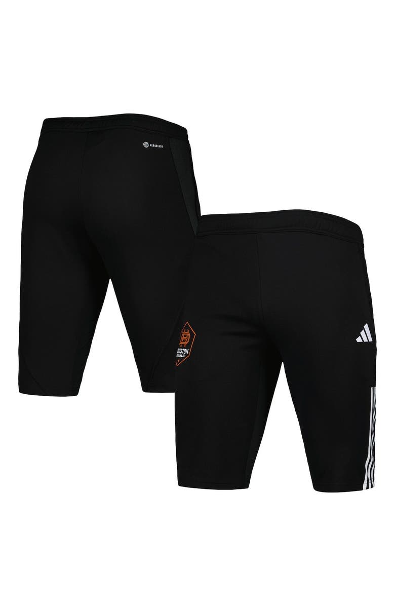 adidas Men's adidas Black Houston Dynamo FC 2023 On-Field Training AEROREADY Half Pants, Main, color, 