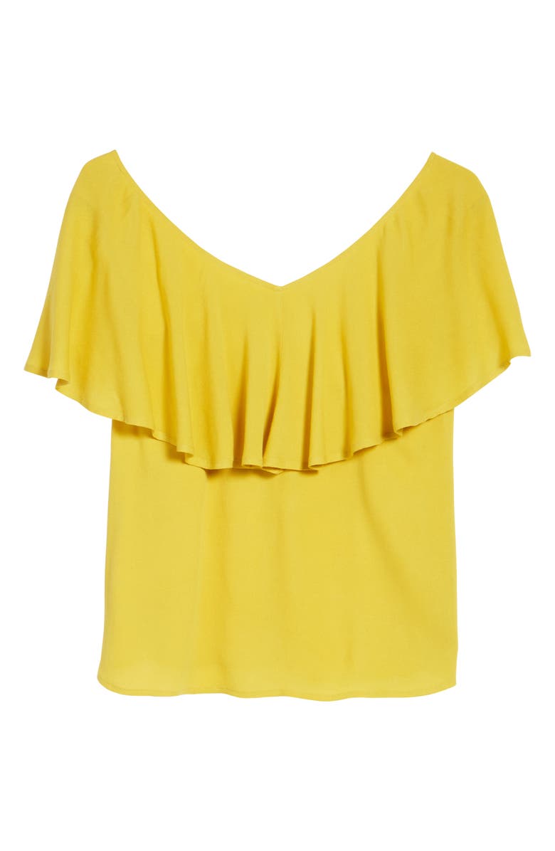 BP. Ruffle Top, Alternate, color, 