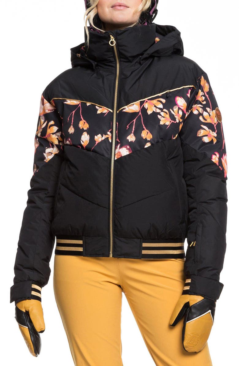 Roxy Torah Bright Summit Hooded Snow Jacket, Main, color, 