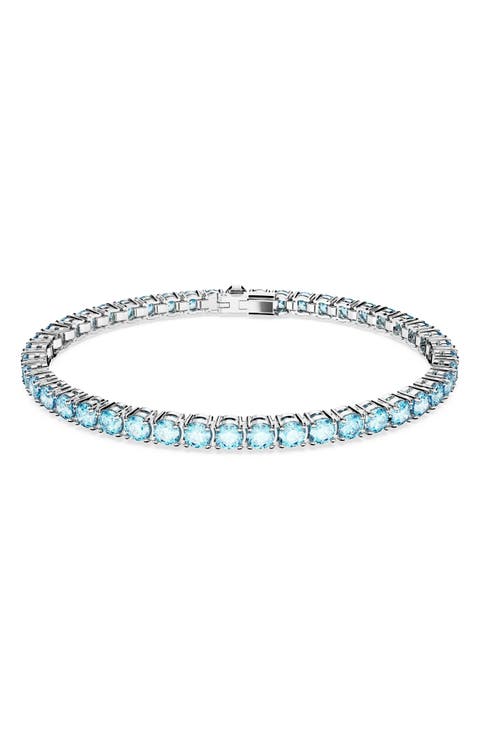 Matrix Crystal Tennis Bracelet
