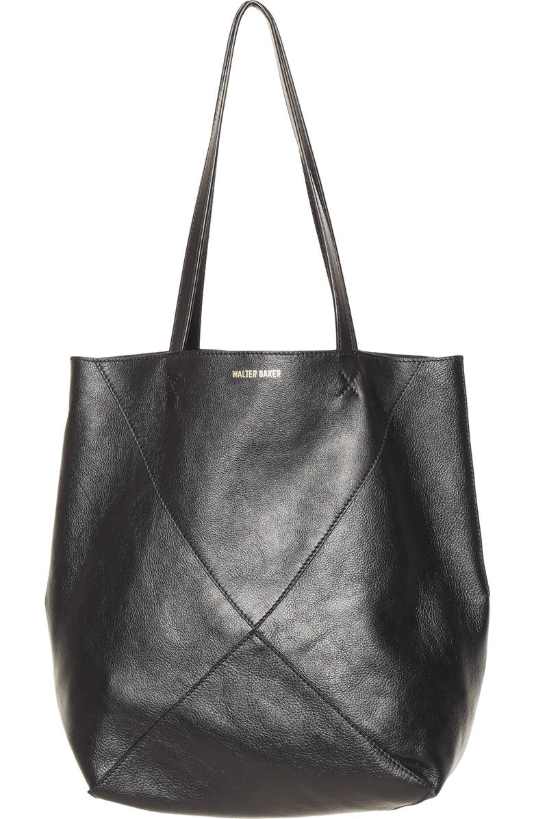 Walter Baker Ledger Leather Tote, Main, color,