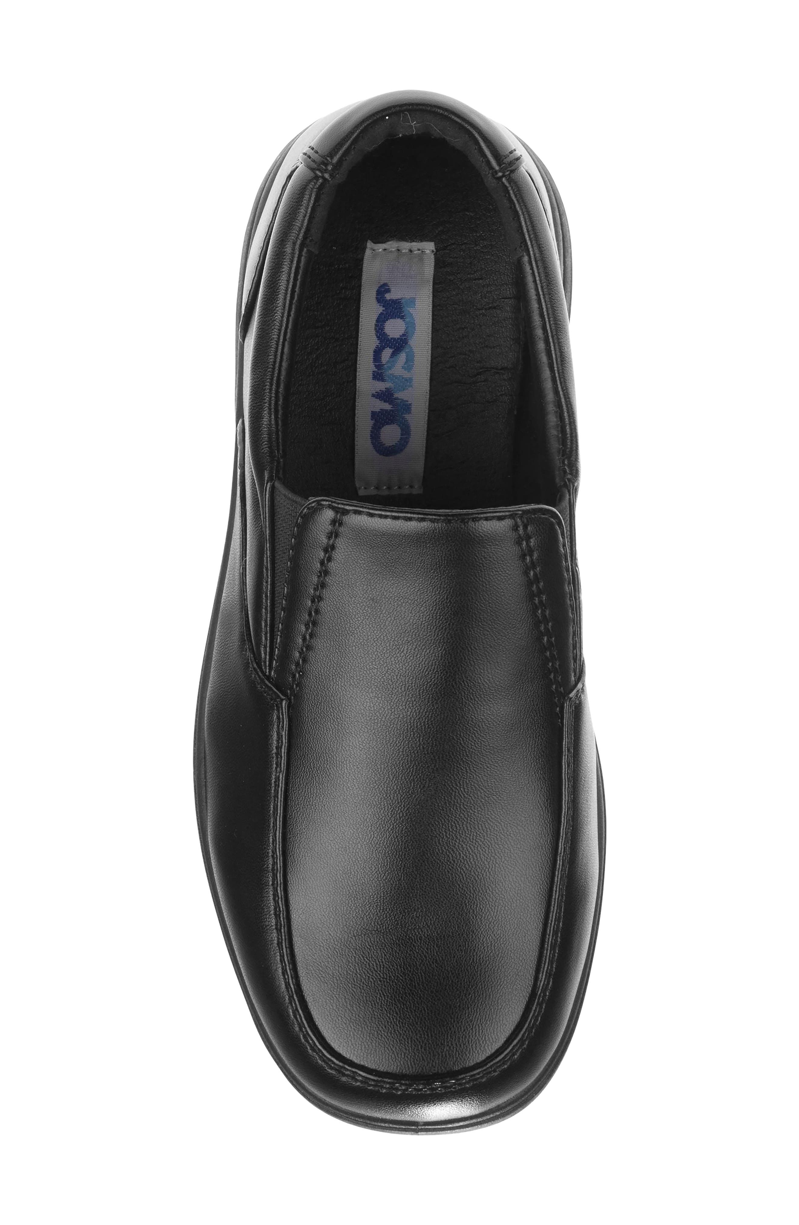 Kids' Uniform Slip-On Shoe, Alternate, color, BLACK