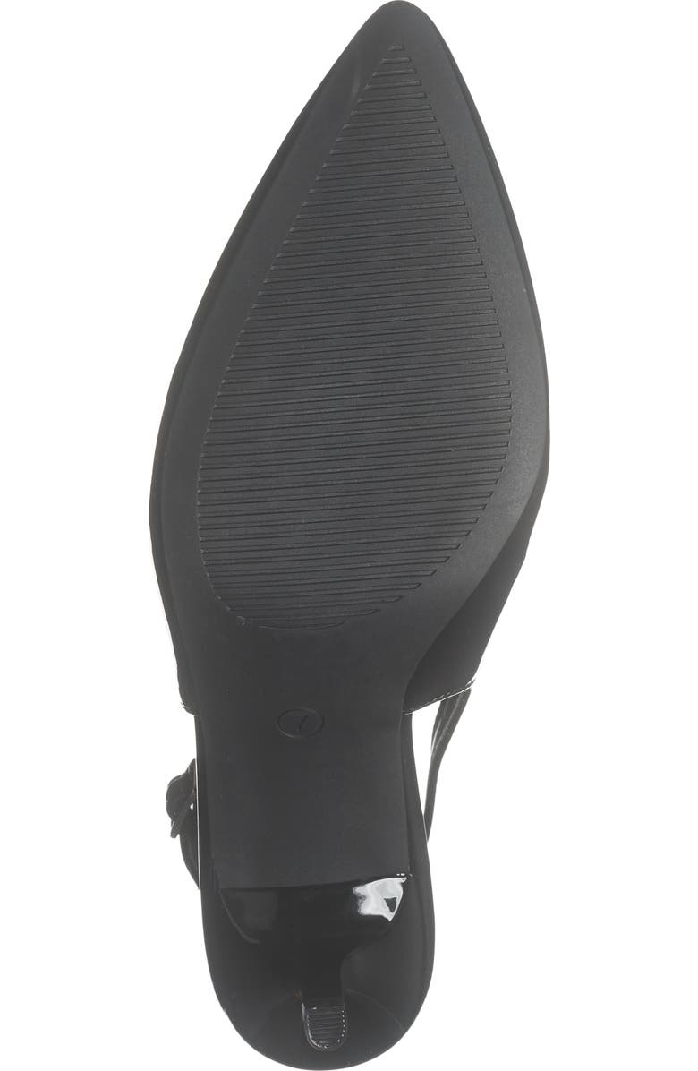 RACHEL Rachel Roy Alicia Bow Slingback Pump, Alternate, color, Black