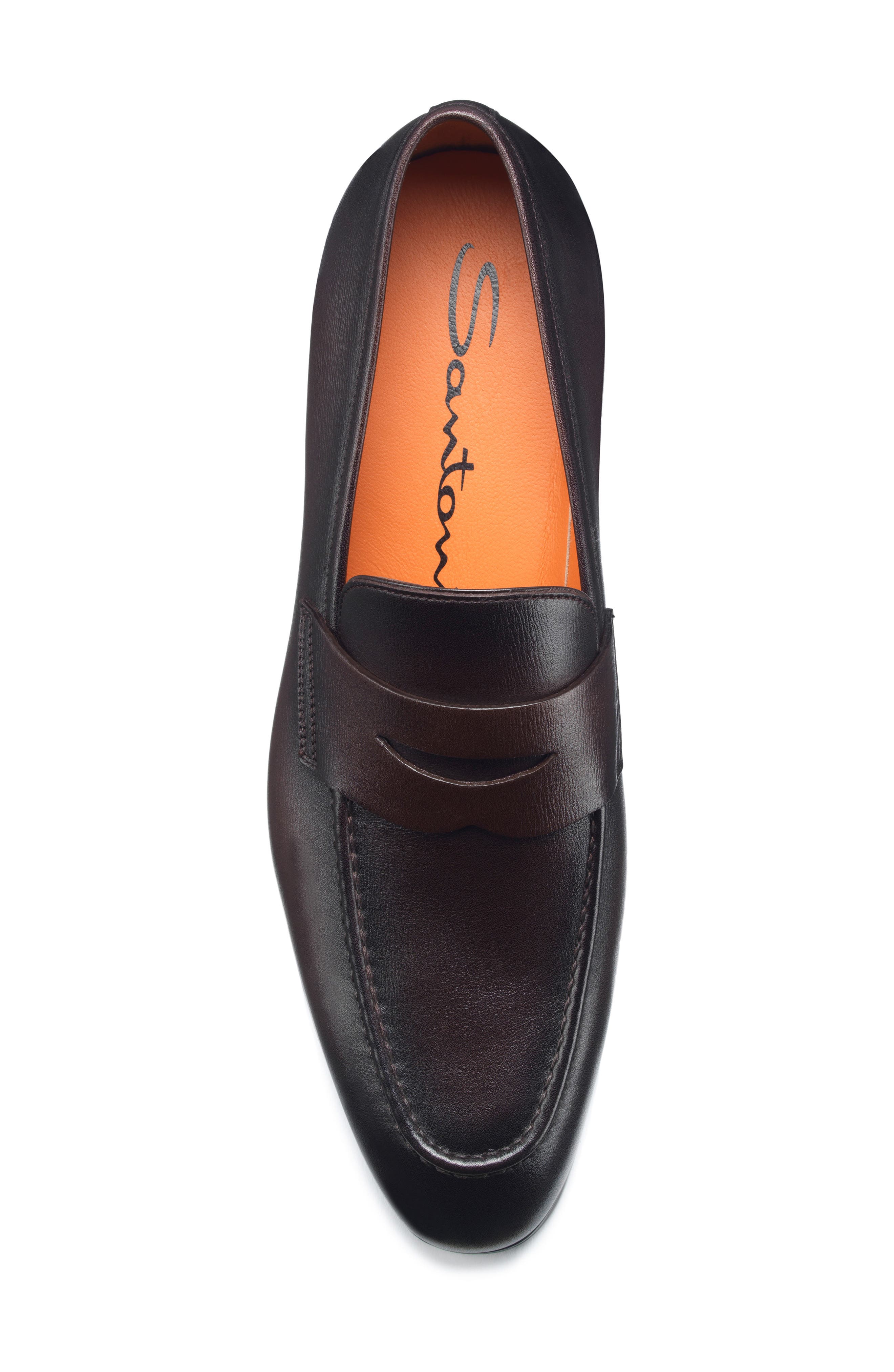 Gavin Penny Loafer, Alternate, color, BROWN