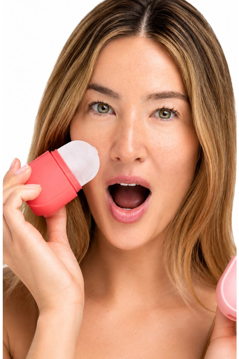 Travel Size CryoRoll Ice Facial Tool, Alternate, color, PINK
