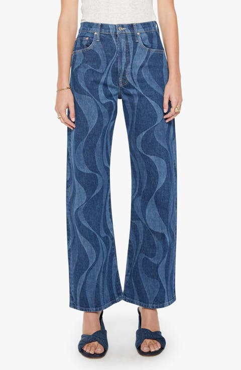 The Lasso Sneak Wide Leg Jeans