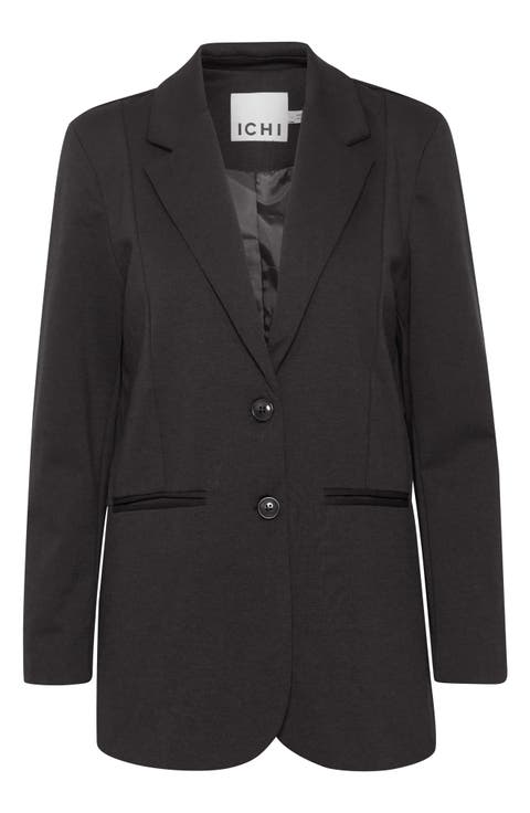 Oversize Notch Lapel Blazer
