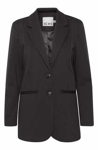 ICHI Oversize Notch Lapel Blazer