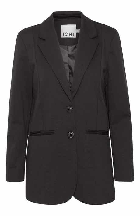 ICHI Oversize Notch Lapel Blazer