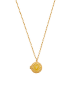 Fable England Sun Locket Necklace