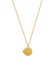 Fable England Sun Locket Necklace