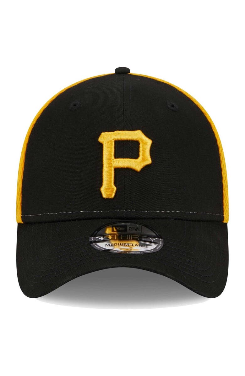 New Era Men's New Era Black Pittsburgh Pirates Team Neo 39THIRTY Flex Hat, Alternate, color, Black