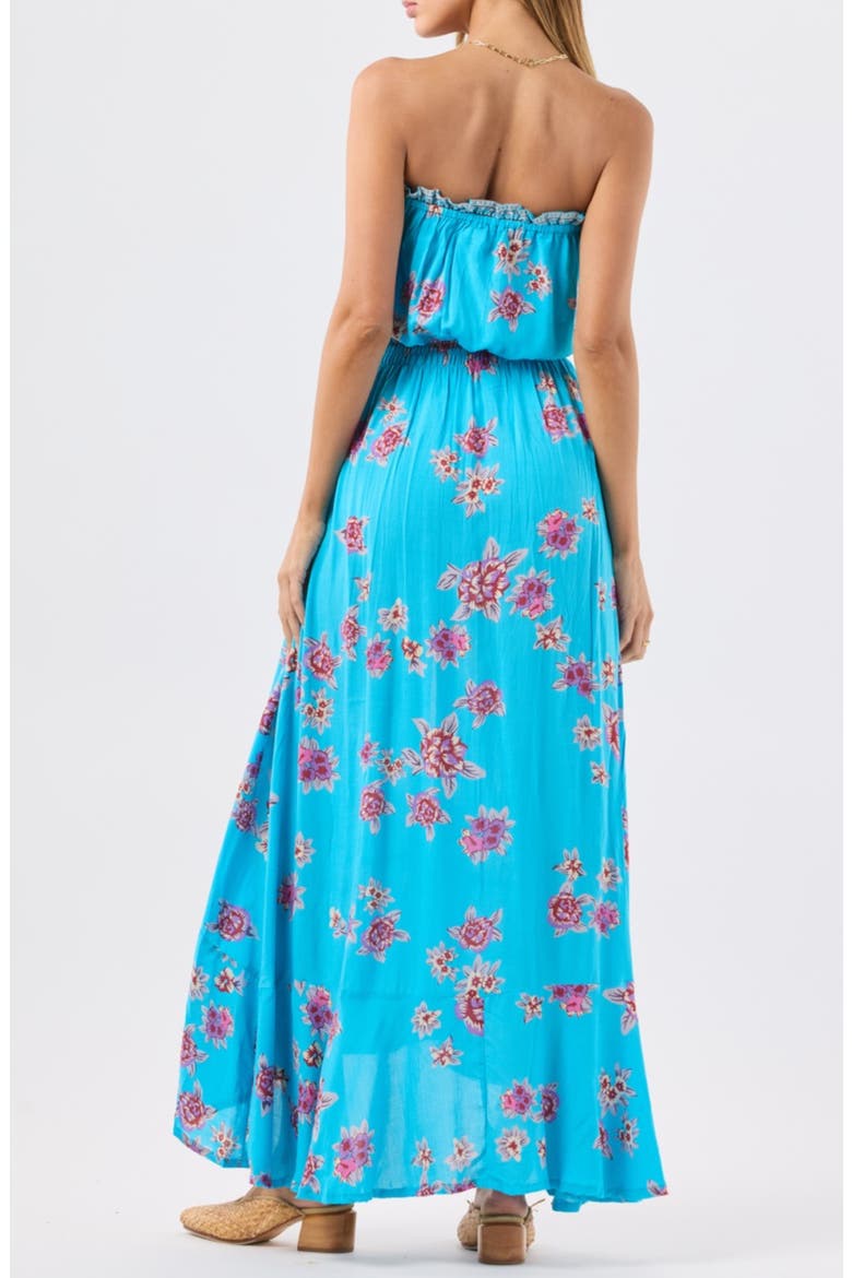 Ryden Maxi Dress, Alternate, color, VINTAGE HAWAIIAN TURQUOISE