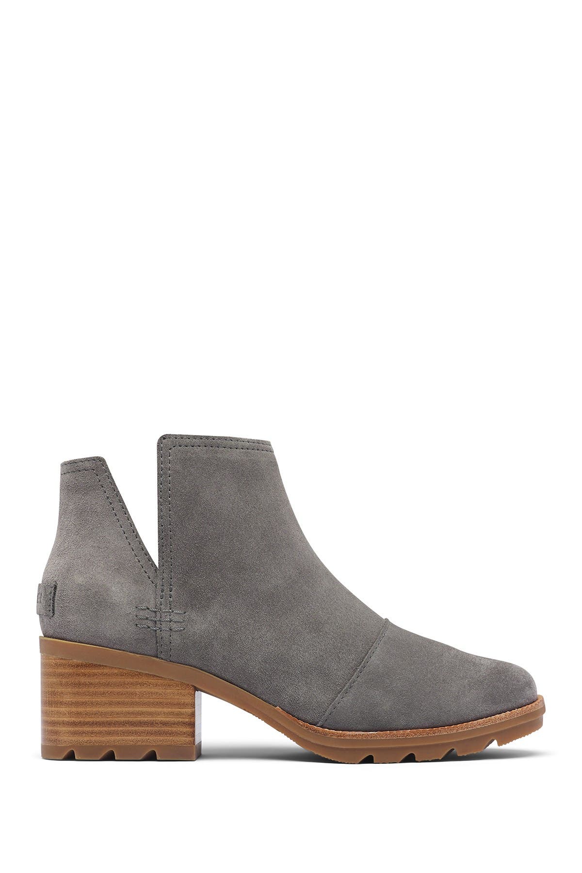 SOREL Cate Waterproof Block Heel Bootie, Alternate, color, 