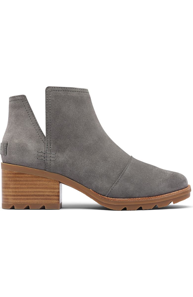 SOREL Cate Waterproof Block Heel Bootie, Alternate, color,