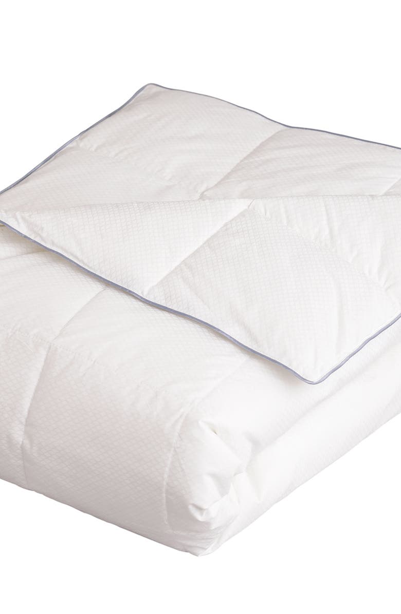 CLIMAREST Tempa Sleep Twin Cotton Cooling Down Alternative Blanket, Main, color,