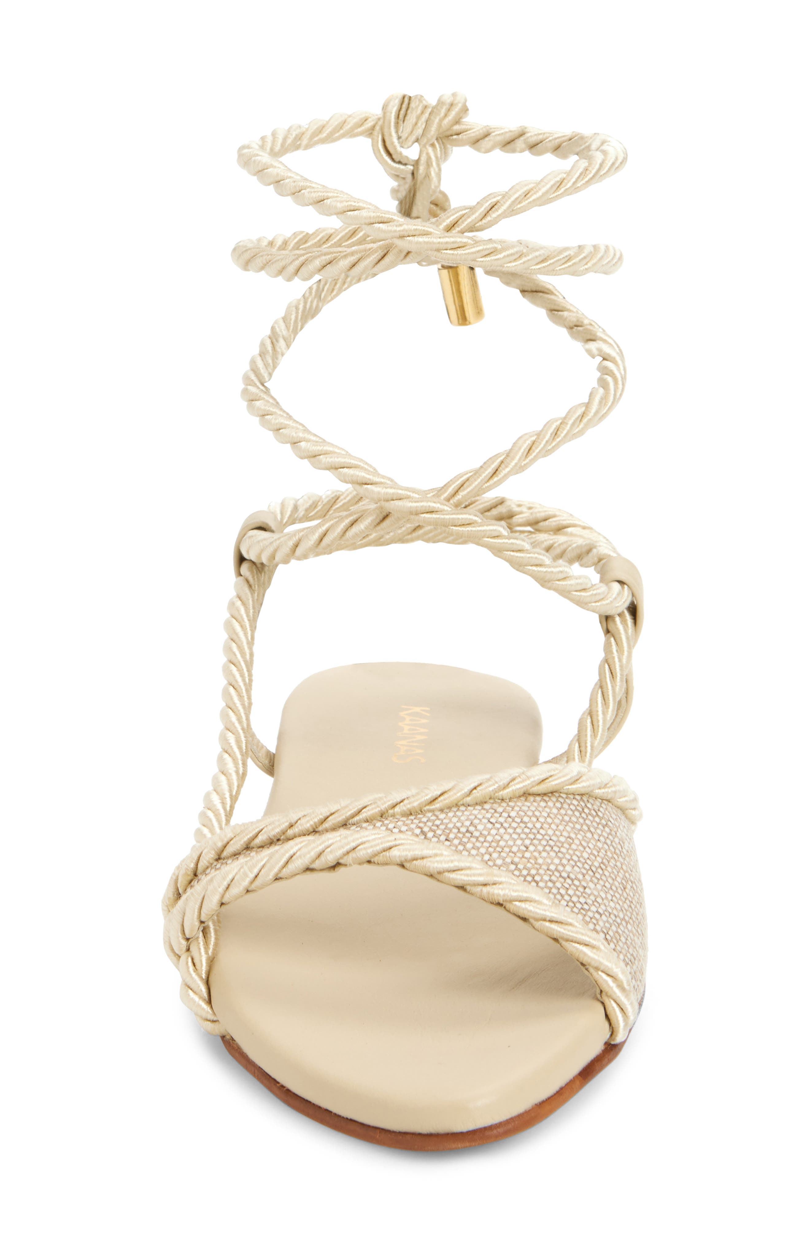 Kaanas Alenna Asymmetric Ankle Strap Sandal, Alternate, color, 