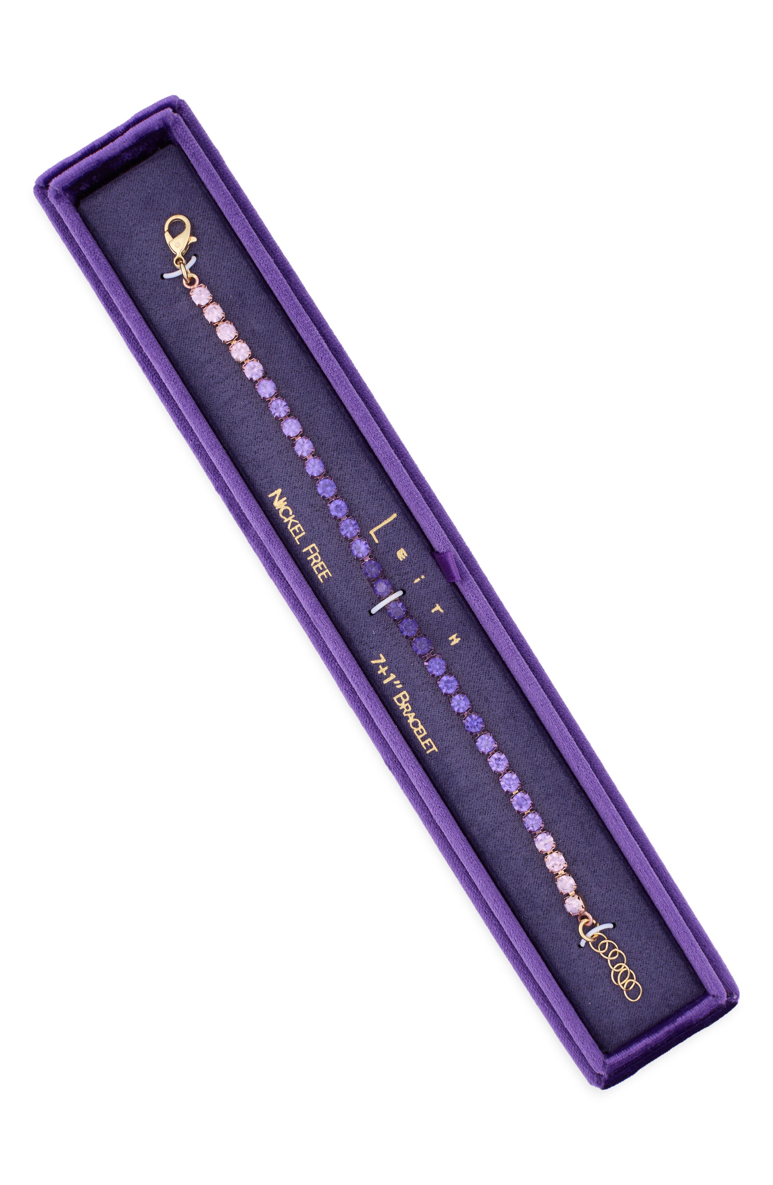 PURPLE MULTI- GOLD
