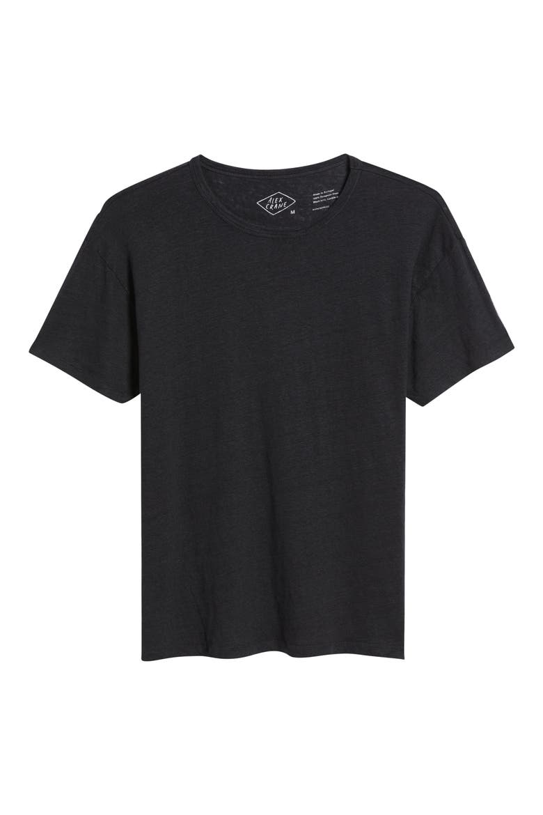 Sun Linen T-Shirt, Alternate, color, NIGHT
