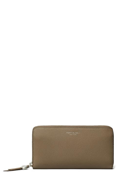 Romy Leather Zip Around Continental Wallet