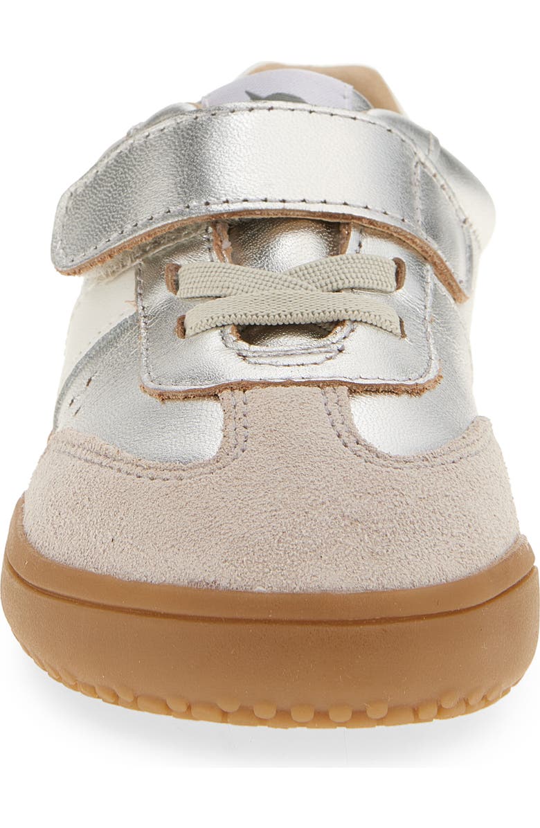 OLD SOLES Kids' 6500 Sytlin Barewalk Sneaker, Alternate, color, Silver / Snow