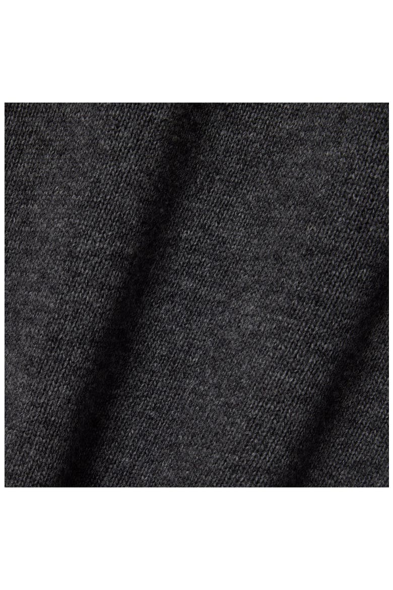 Classic Fit Wool Quarter Zip Sweater, Alternate, color, PITCH CHINE