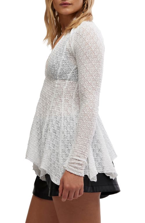 FREE PEOPLE FREE PEOPLE JANEY LACE TOP