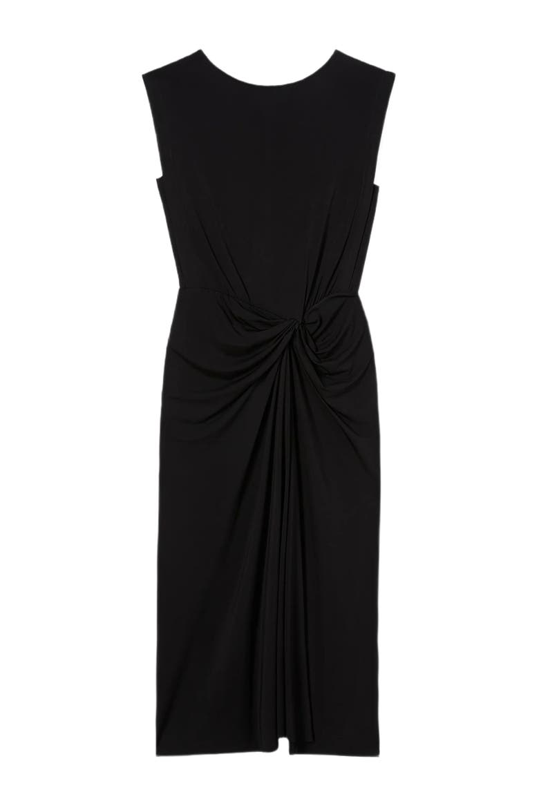 Zita Light Jersey Dress, Alternate, color, Black