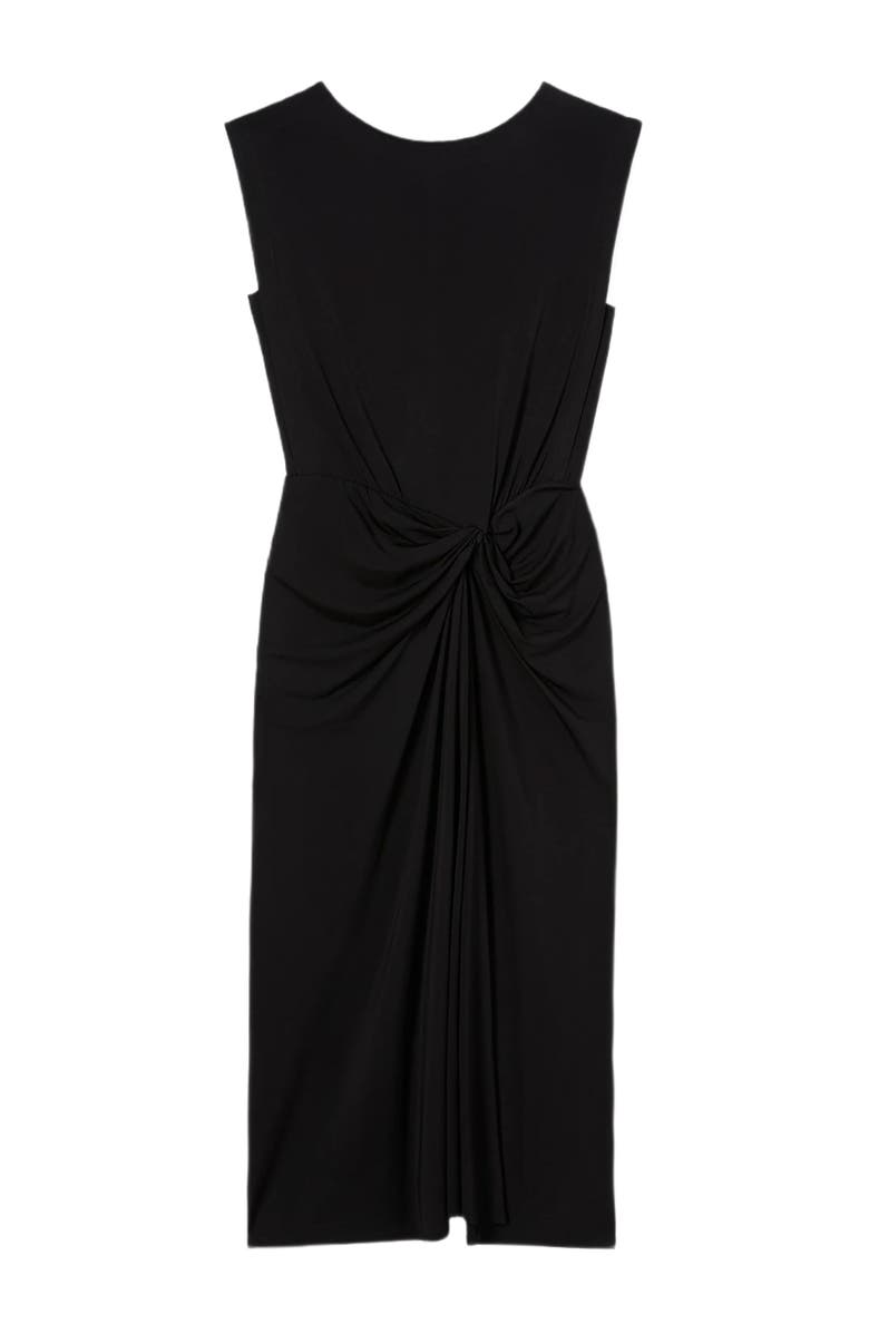 M.M.LaFleur Zita Light Jersey Dress, Alternate, color, Black