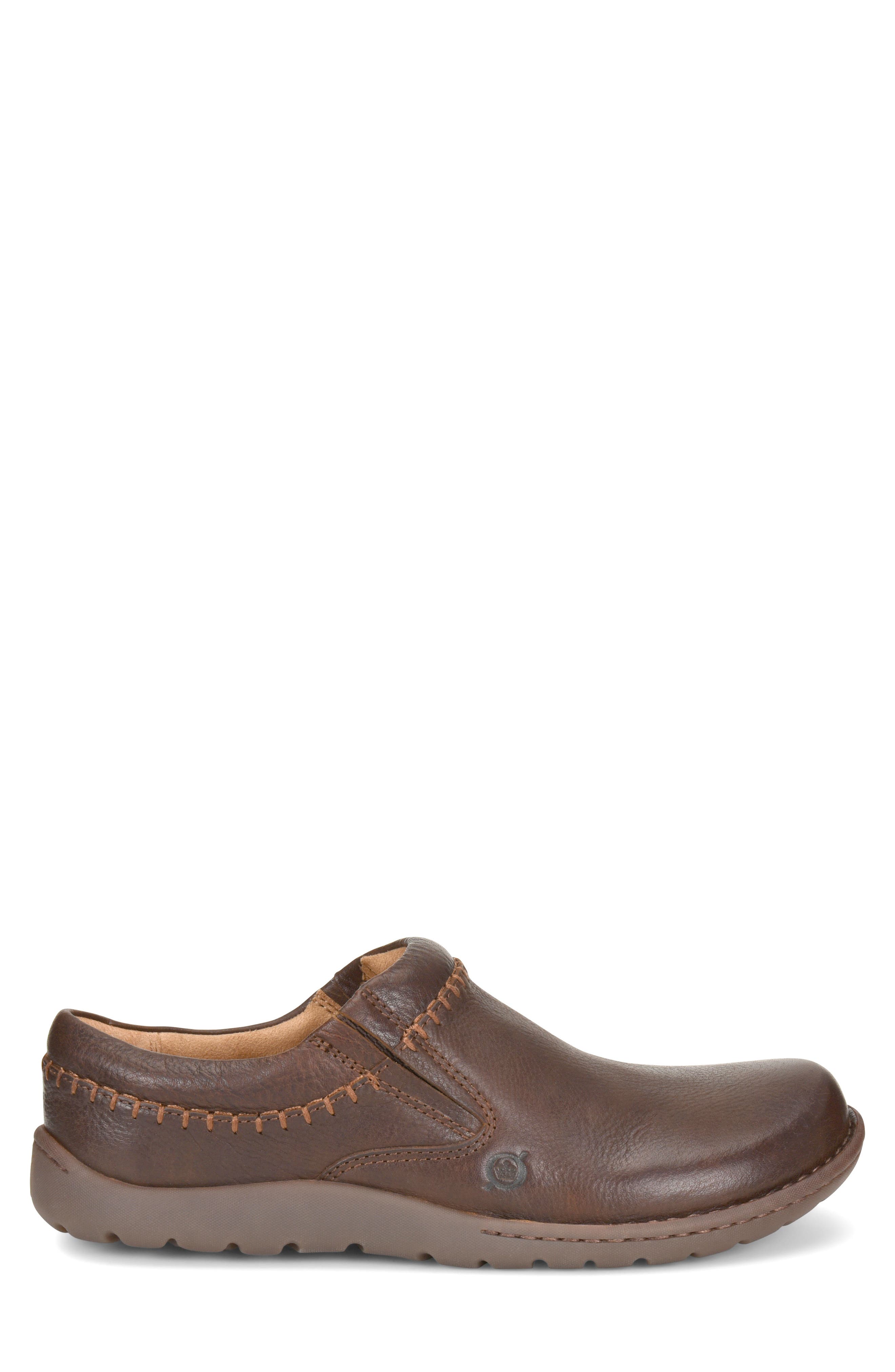 Nigel Clog, Alternate, color, BROWN LEATHER