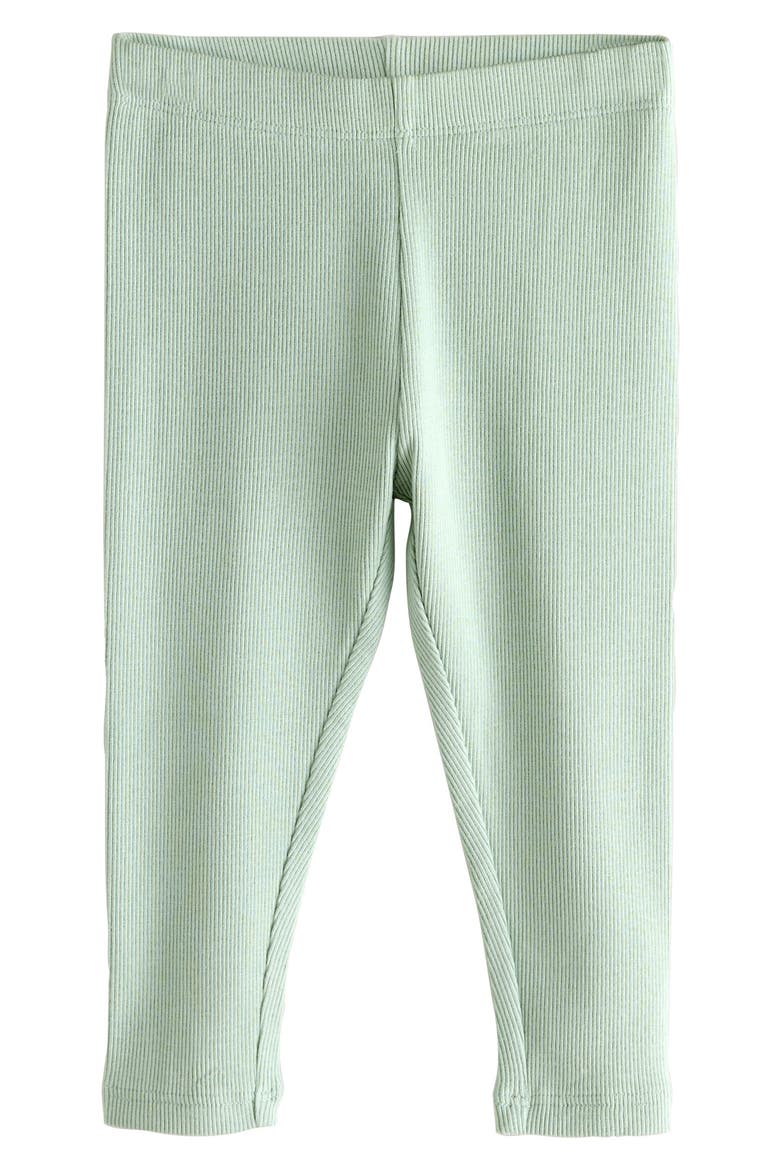 Kids' Assorted 5-Pack Rib Leggings, Alternate, color, PINK