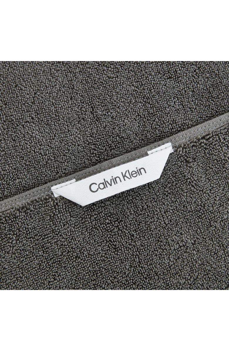 Calvin Klein Home Iconic 3-Piece Towel Set, Alternate, color, Open Dark Grey