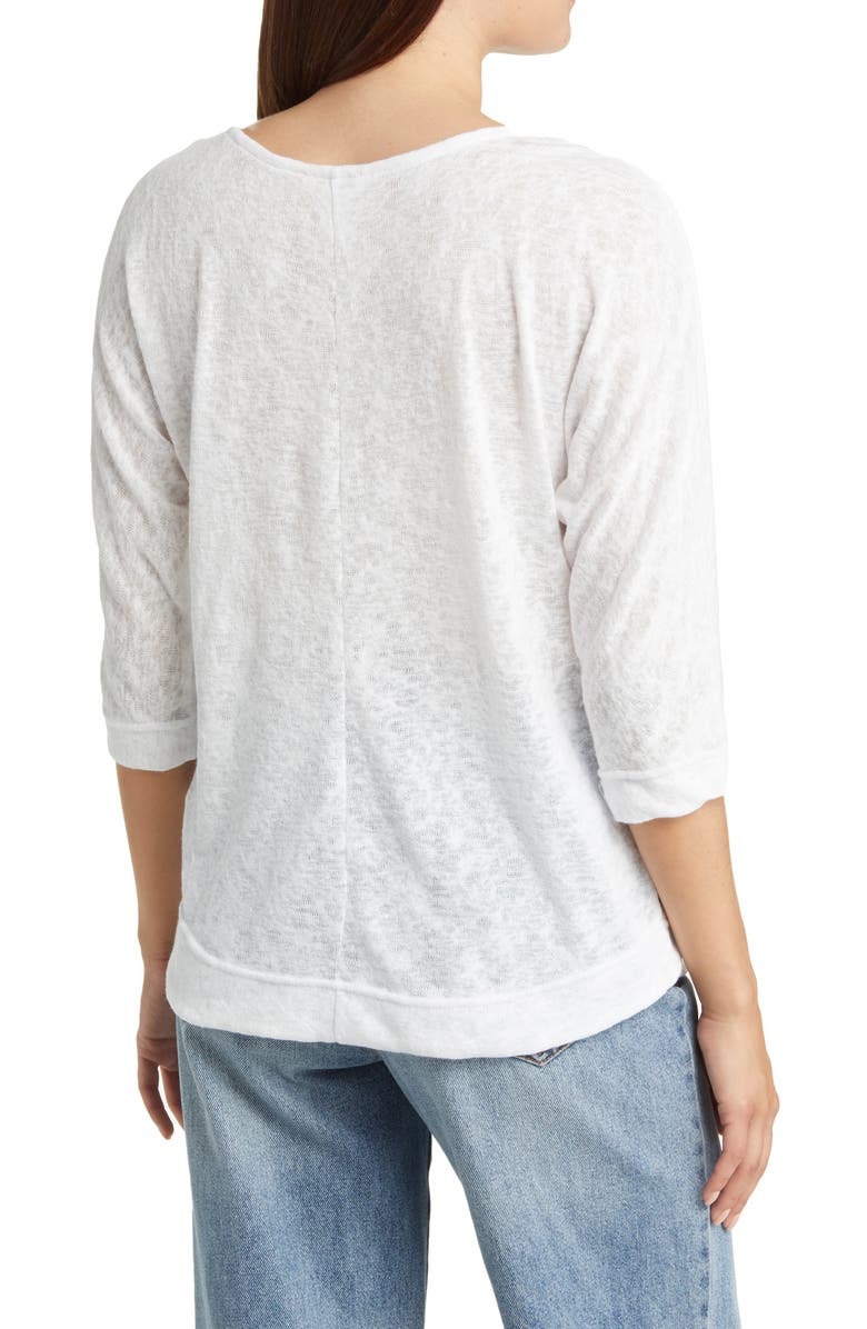Caslon<sup>®</sup> Split Neck Top, Alternate, color,