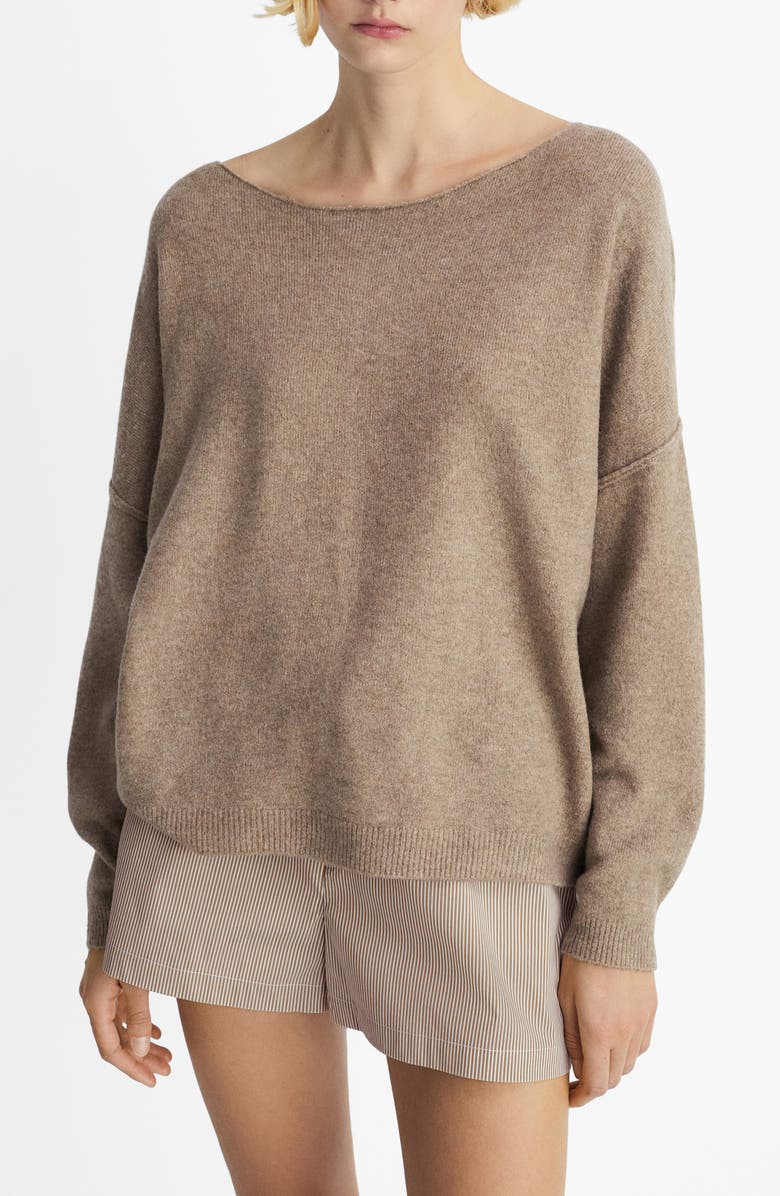 MANGO Boat Neck Sweater, Main, color,